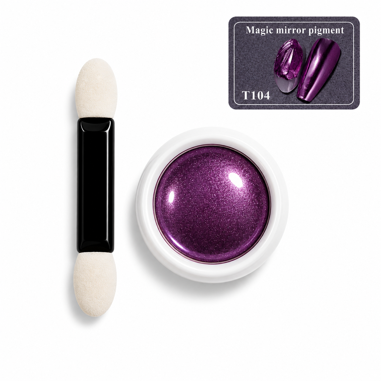 Polvo Efecto Aurora de Uñas Pack x 12 Surtido