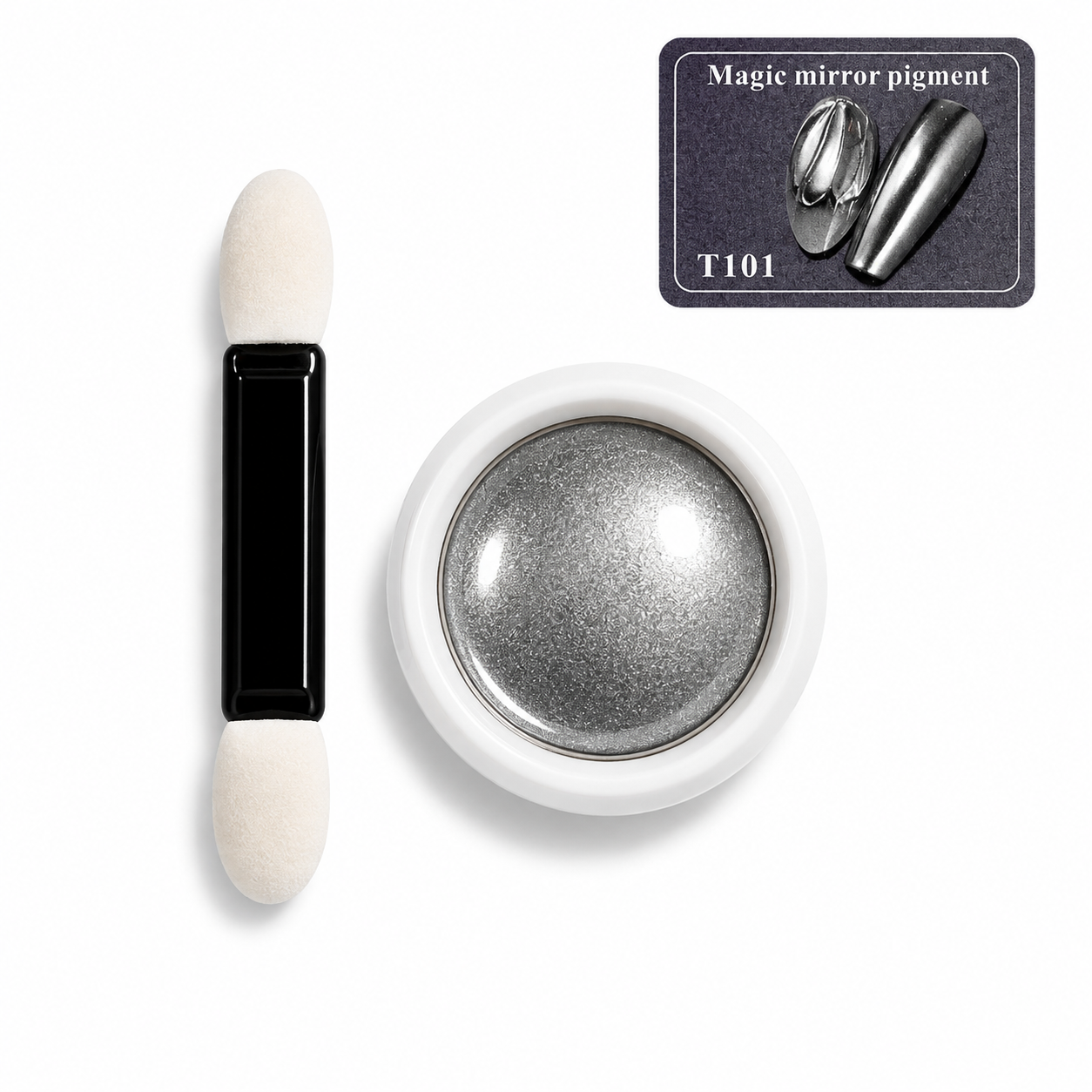 Polvo Efecto Aurora de Uñas Pack x 12 Surtido