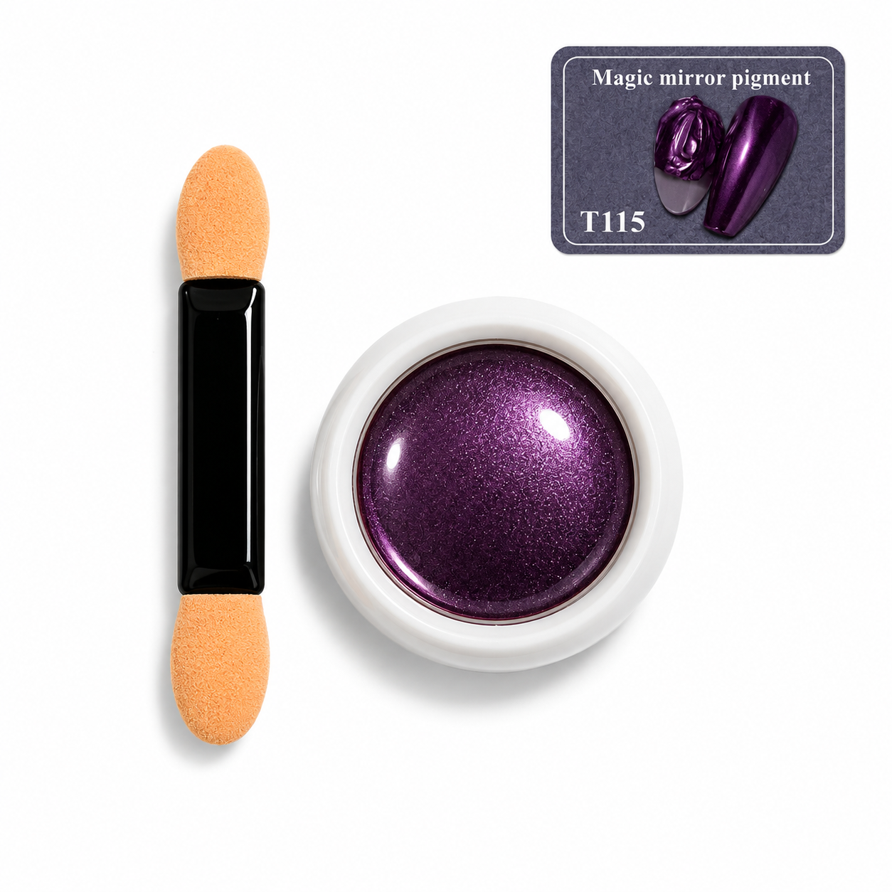 Polvo Efecto Aurora de Uñas Pack x 12 Surtido