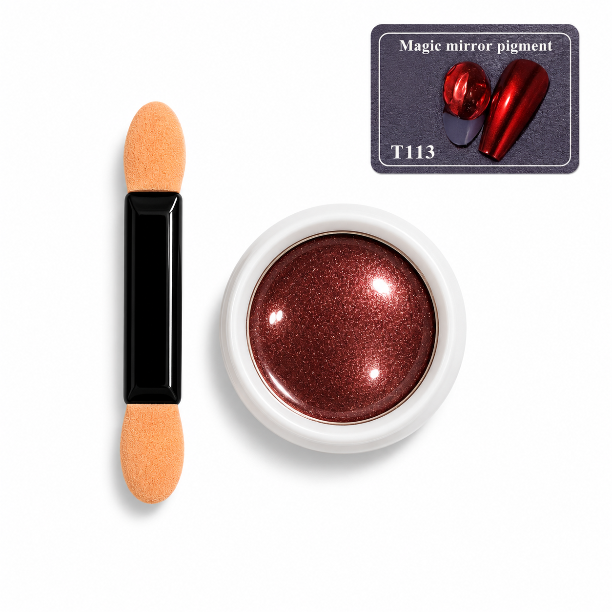 Polvo Efecto Aurora de Uñas Pack x 12 Surtido
